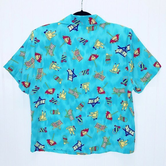 Vintage 90s S.G. Sport Collection Size L Shirt - Picture 4 of 11